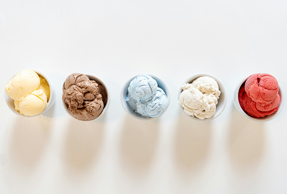 アイスクリームと氷菓のOEM製造